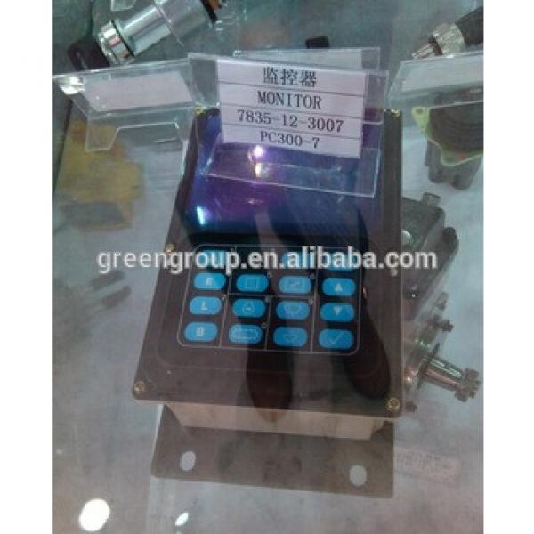 Excavator Monitor,7835-12-3007,PC200-7 PC220-7 PC300-7 display panel assy #1 image