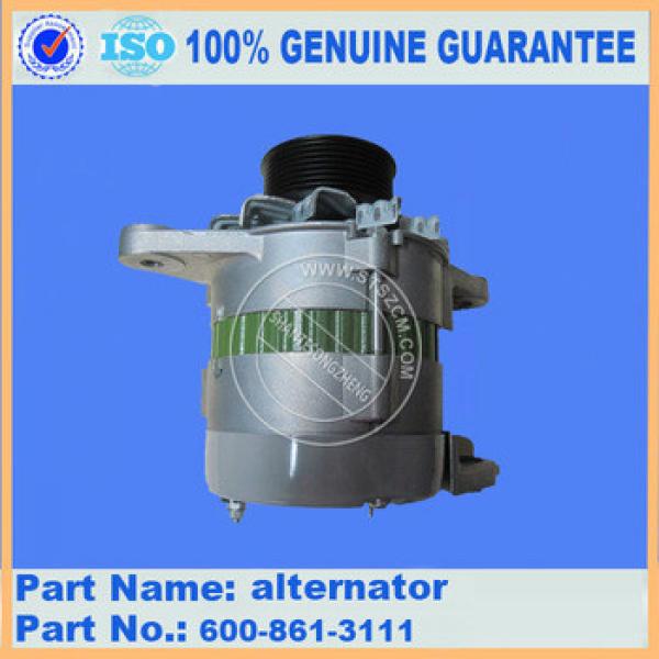 PC300-7 alternator,600-861-3111,PC300 generator,excavator spare parts #1 image