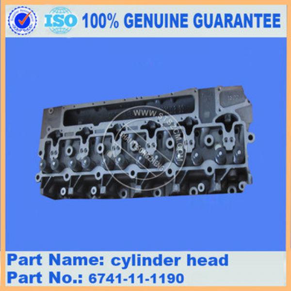 Japan brand excavator parts PC70-8 cylinder head 6271-11-1100 made in China #1 image