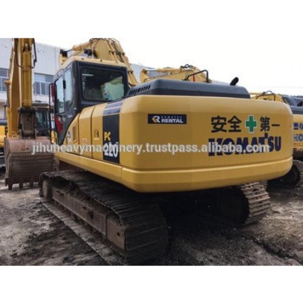 Used komatsu excavator PC220, old komatsu excavator PC220 parts/price! #1 image