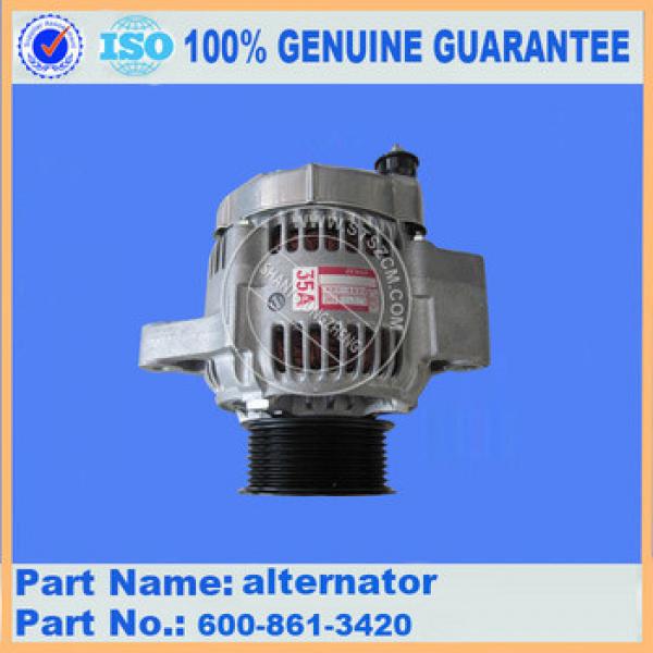 Supply excavator parts for PC56-7 genuine parts alternator assy KT1K411-6401-0 #1 image