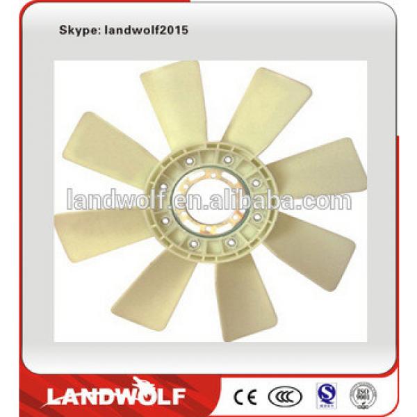 100% Original excavator engine parts PC110-7 excavator plastic fan rotor blade #1 image