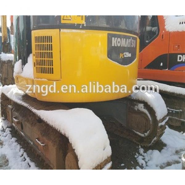 Used Komatsuu pc128us-2 pc120-6 pc110-7 pc78us pc60 pc55mr-2 mini excavator Japan made used Komats brand pc128 excavator #1 image