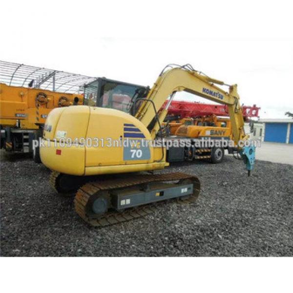 Used Komatsu Excavator PC70, Used Komatsu PC70 Crawler Excavators Japan #1 image