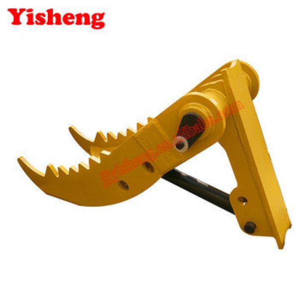 excavator thumb for 3 T- 12T excavator PC40 PC60 PC70 PC75 excavator hydraulic clamp #1 image