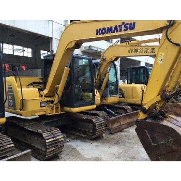 Fuel-efficient Komatsu Machine PC70 Excavator for sale , Used Komatsu Excavator at low working hours #1 image