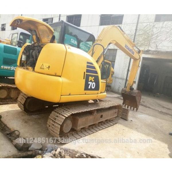 used komatsu pc70 pc70-8 excavator/komatsu mini excavator pc70/mini digger pc70 #1 image