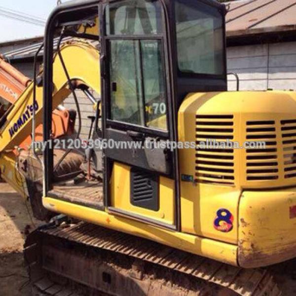 Best seller used japan komatsu PC70 mini crawler excavator #1 image