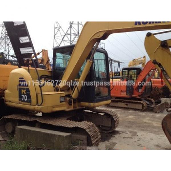 Used komats PC70 excavator Japanese Excavator #1 image