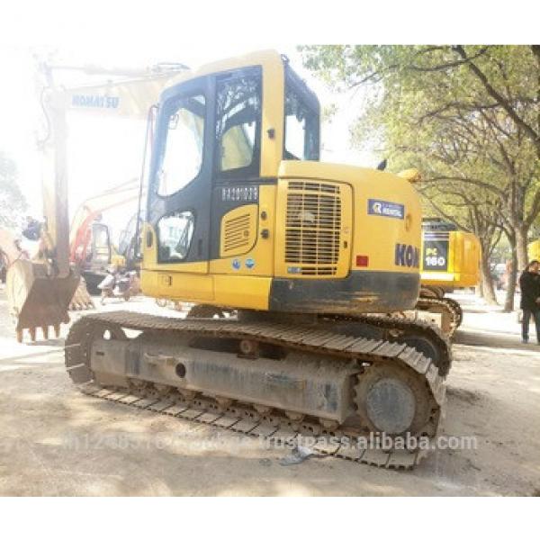 second hand komatsu pc128 excavator cheap price for sale/used komatsu PC70 PC120 excavator #1 image