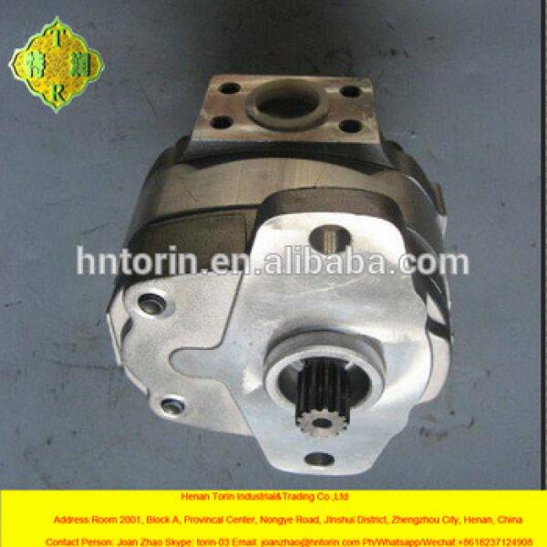 PC70-6 Tandem Gear Pump Hydraulic Excavator Gear Pump 704-24-24410 #1 image