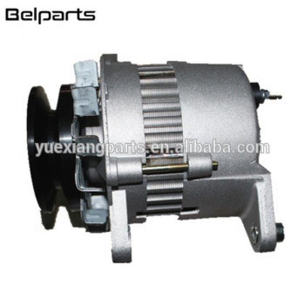 PC138US-8 PC130-8 PC78US-6 PC70-8 WA80-3 Excavator spare parts engine generator SAA4D95LE 600-861-3610 600861-6510 alternator #1 image