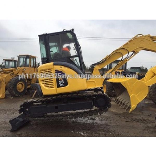 Used Mini Excavator Digger Komatsu PC55MR /PC35 PC50 PC60 PC70 3Ton -7Ton Small Excavator #1 image