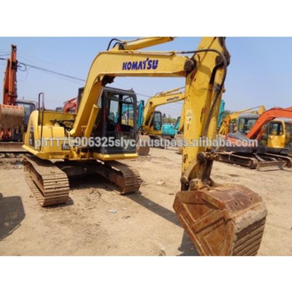 certificate USED good condition 7 ton digger second-hand japanese Komatsu pc70-8/ pc7 ton small mini hydraulic crawler EXCAVATOR #1 image