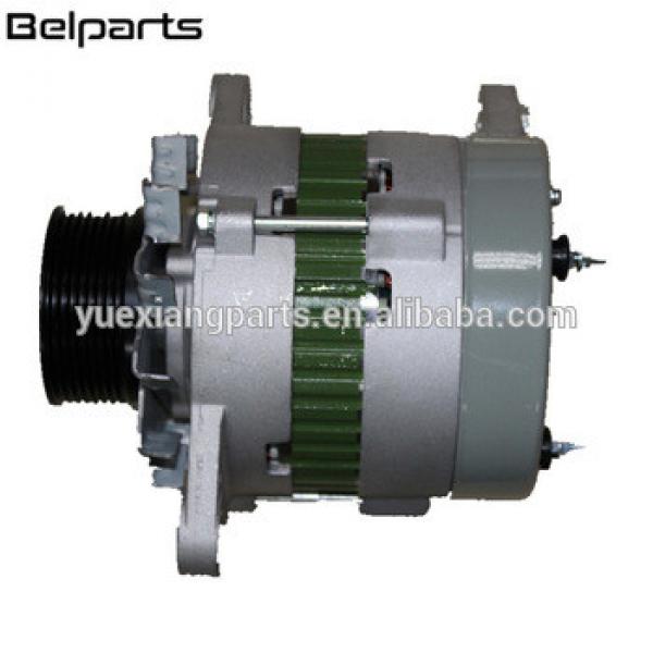 Electric system excavator spare parts engine 6D114 60A 600-861-6110 generator alternator for PC360-7 PC350-7 PC300-7 WA380-5 #1 image