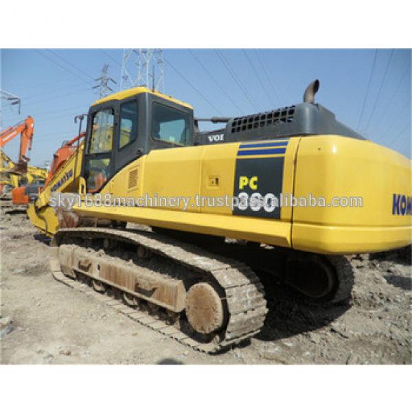 good quality/japan made used komatsu pc360-7 excavator/used japan excavator 36t/pc360 excavator with low price #1 image