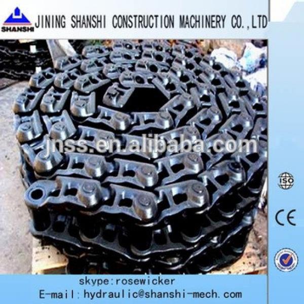 Daewoo Solar140 track chain,steel track shoes for Daewoo/Doosan DH130-7,Solar160 track link assy #1 image