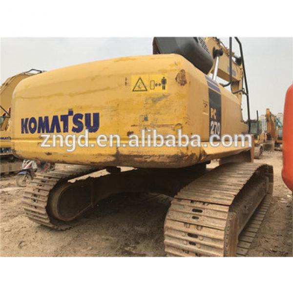 Japan made Komat PC270 Crawler excavator Japan Komas pc270 pc450 pc400 pc360 excavator #1 image