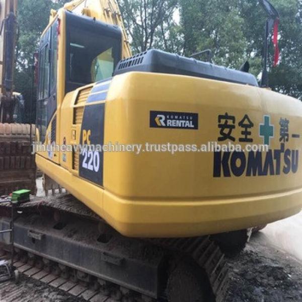 Japan_made original komatsu pc220-8 hydraulic excavator /used komatsu excavator pc220 pc200 pc55mr pc50 pc300 pc360 #1 image