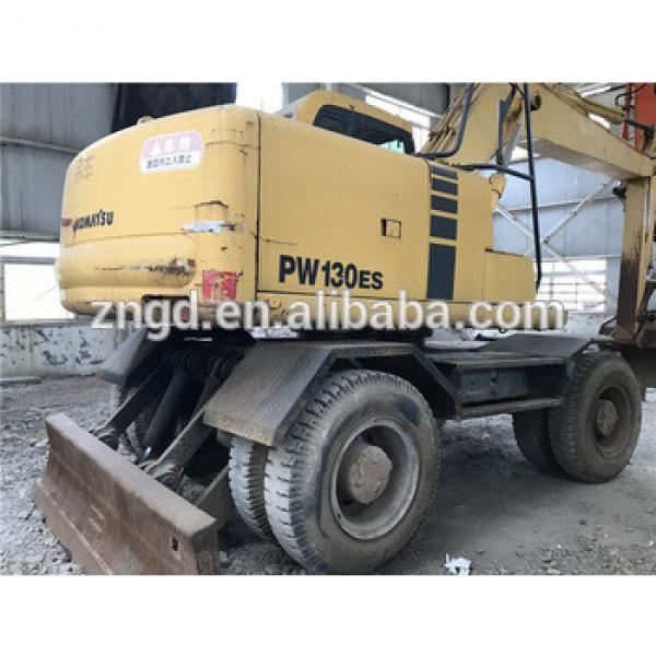 Japan made Komat PW130ES Wheel excavator Japan Komas pc450 pc400 pc360 excavator #1 image