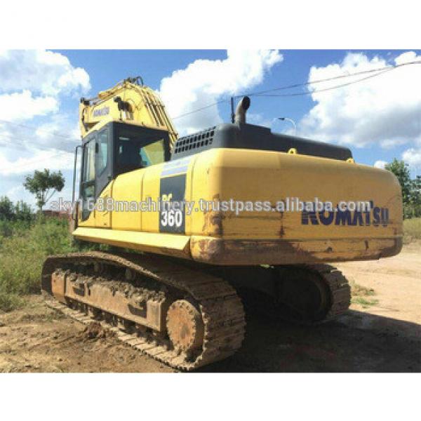 secondhand japan komatsu pc360-7/pc360/pc350-7 original excavator for sale #1 image