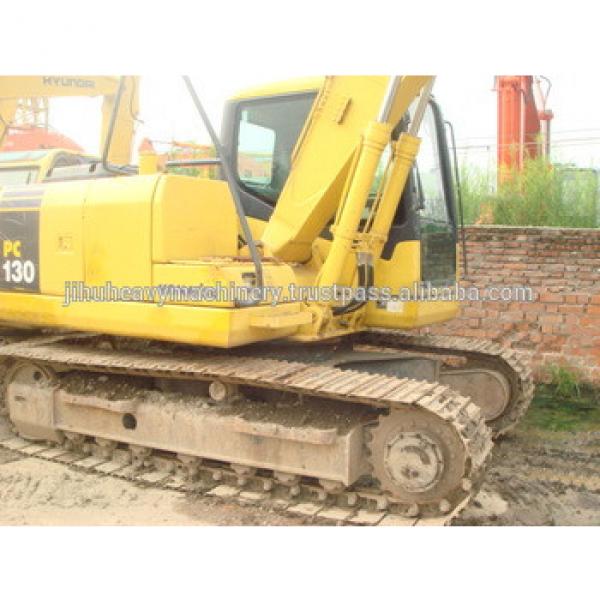 High quality used excavator komatsu PC130 for sale low price in shanghai #1 image