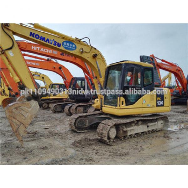 Used Komatsu PC130 Excavator, Japan Used Komatsu PC130-7 Excavator for sale #1 image