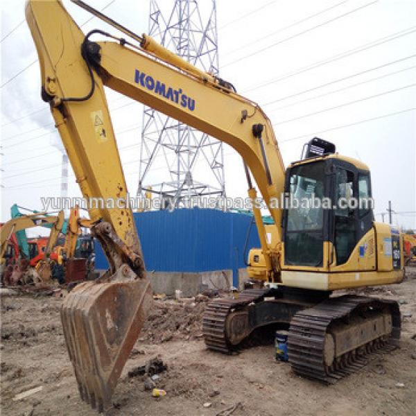 Used Komatsu PC160-7 excavator, excellent condition Japan Excavator Komatsu PC100 /PC120 /PC130 / PC200 #1 image