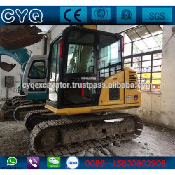 Used Komatsu PC70-8 mini excavator with excellent condition, original komatsu excavator for sale #1 image