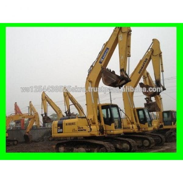 Less Working Hours Used Komatsu PC200 excavator on sale /Also Komatsu PC55/PC60/PC70/PC100/PC300/PC400 in Shanghai China #1 image