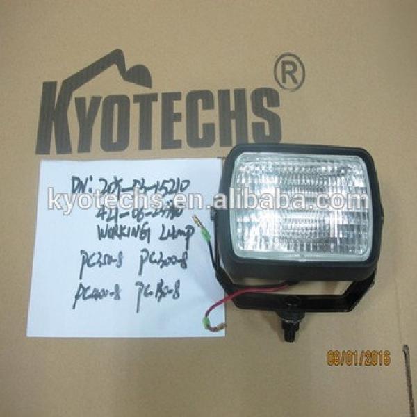 WORKING LAMP ASSY FOR 20Y-53-15210 421-06-23330 PC350-8 PC300-8 PC400-8 PC130-8 #1 image