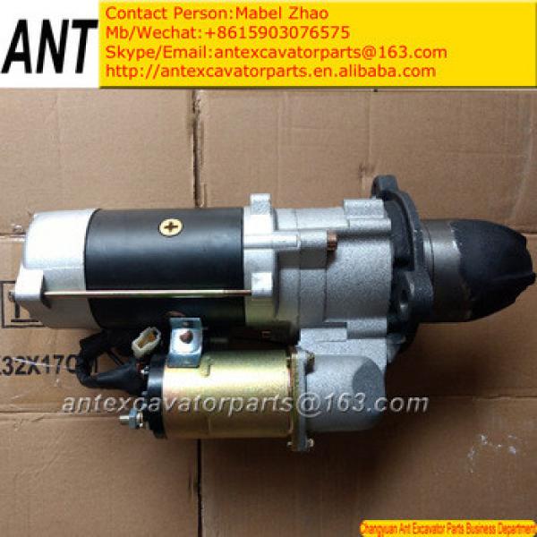 PC160LC-8,PC180,PC270-7,PC220-8,PC200LC-8 Excavator Jump Start Protection SAA4D107E Starting Motor 600-863-4210 #1 image