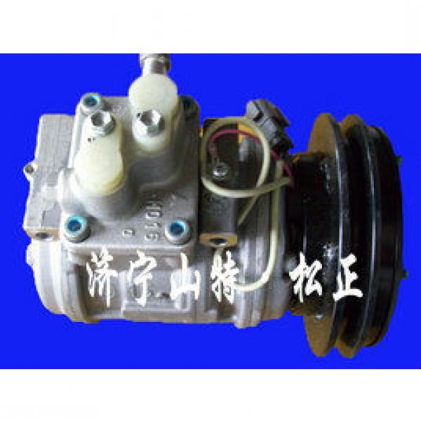 PC300-7 air compressor 20Y-979-6121,air-cinditioner of excavator parts #1 image