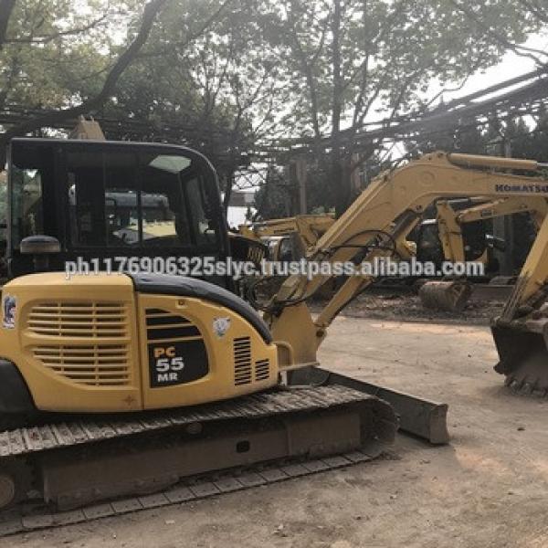 Good condition, KOMATSU PC56-7 used excavator Japan&#39;s original for sale #1 image