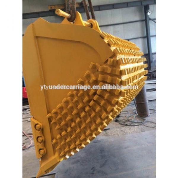 Rock Bucket for PC200 Reinforced Bucket Ripper Teeth #1 image