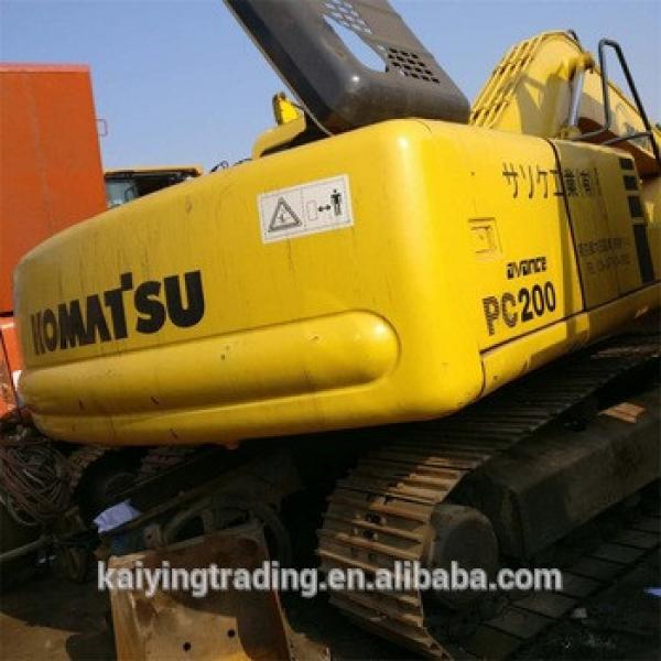 20 Ton Japan Used Excavator With 1m3 Bucket ,PC200 PC200-6 Crawler Used Excavator #1 image