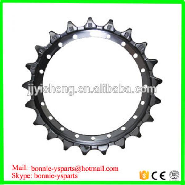 factory price excavator chain sprocket and excavator sprocket pc200 #1 image