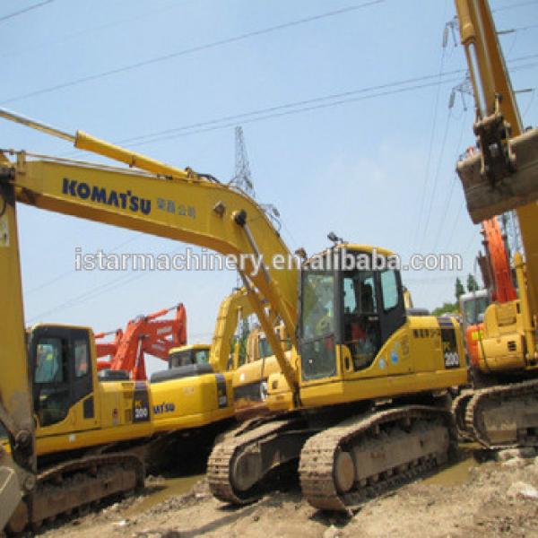 japan used excavator pc200 cheap excavator for sale #1 image