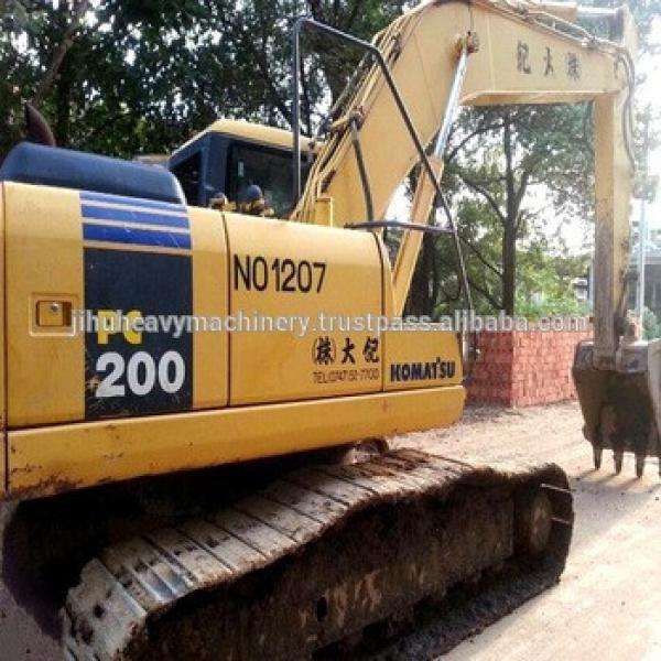 used komatsu pc200 pc220 hydraulic crawler excavator #1 image