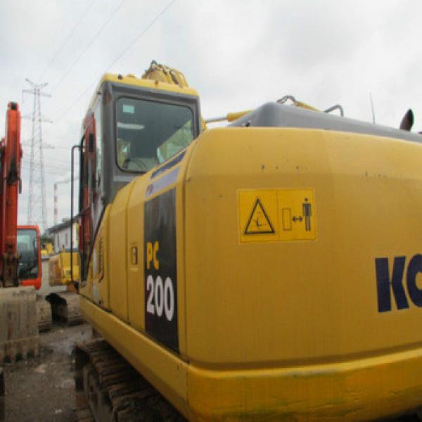 japan used excavator pc200 good condition cheap excavator #1 image