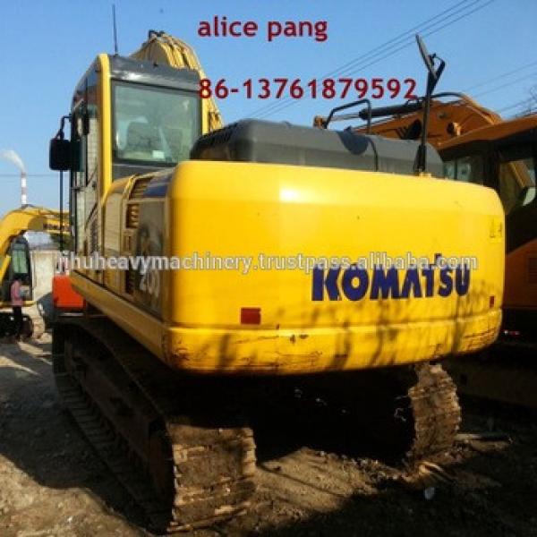 20ton Used komatsu pc200 excavator ,komatsu excavator sale #1 image