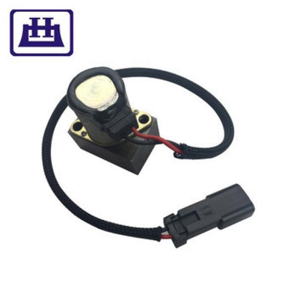 24v dc Excellent design electric fuel shutdown solenoid 702-21-57400 55901 For PC200-7 PC200-8 #1 image