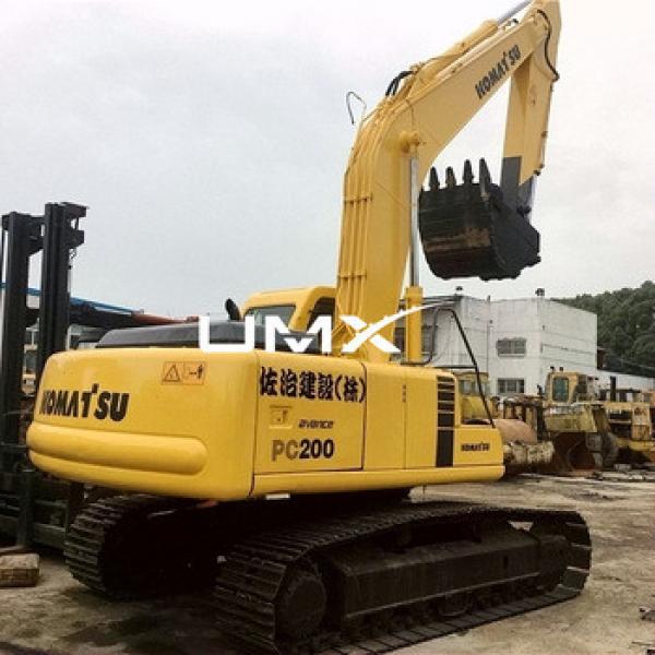 Used Komatsu PC200-6 Crawler Excavator for sale Good condition JAPAN #1 image