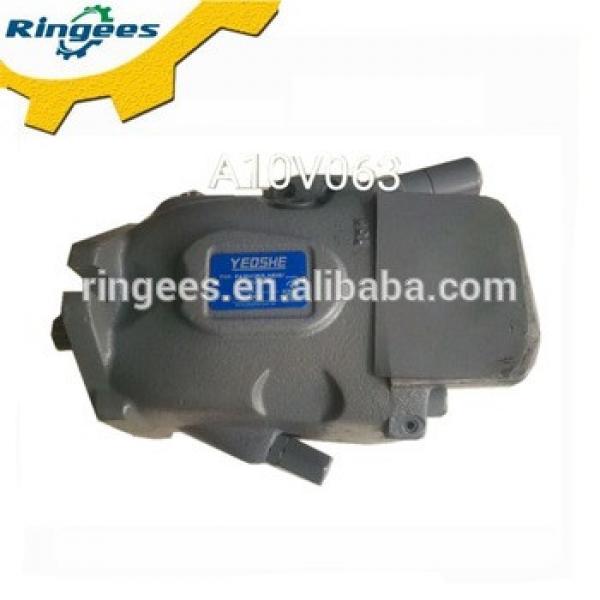 excavator hydraulic pump YEOSHE A10V063 PUMP used for Hitachi zx200 pc180 pc200 CAT325 excavator parts #1 image