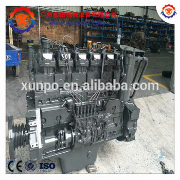 PC200/PC300/PC400 excavator engine assy, 6D125 diesel engine 4D92 4D94 4D95 6D95 4D102 6D102 6D105 4D105 6D108 6D110 6D140 #1 image