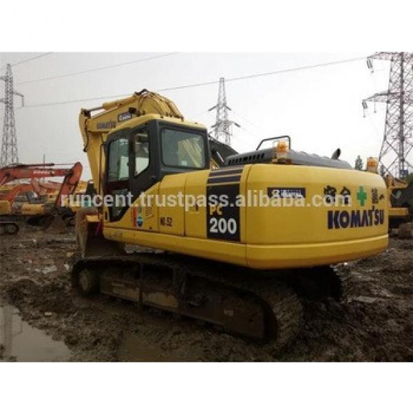 Used Hydraulic Komatsu Excavator PC200-7 for sale Komatsu Excavator Cheap Price #1 image