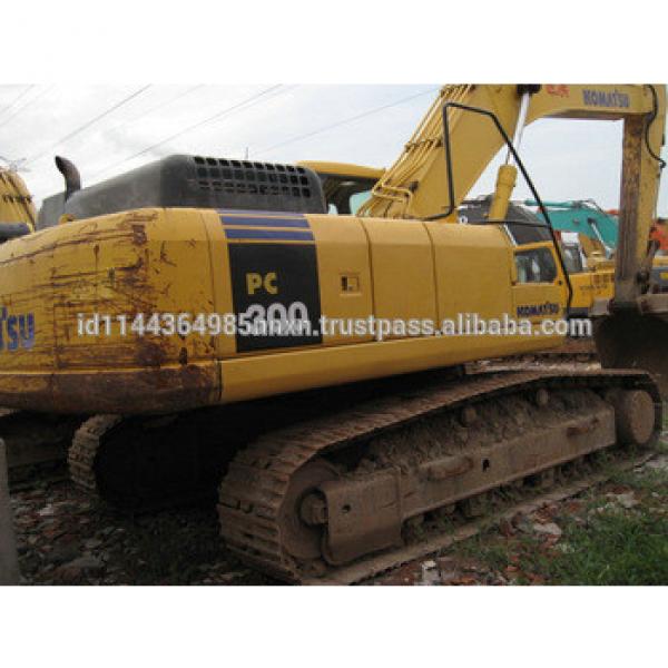 used Komatsu excavator PC300 Japanese crawler excavator good performance hot sale in Shanghai #1 image