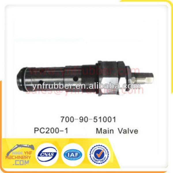 PC200-1 Excavator Main valve assy relief construction machines #1 image