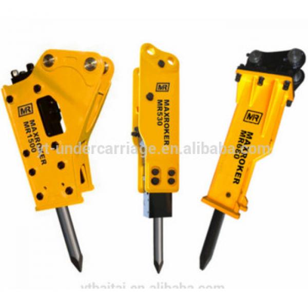 Hydraulic Breaker attachment pc200 PC210 PC228LC and Hitachi compatible stick Connection #1 image