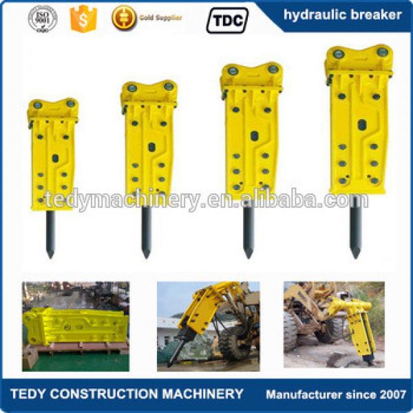 28-35 tons pc300 pc360 excavator attachments hydraulic medium conctrete rock breaker hammer for excavator sale #1 image